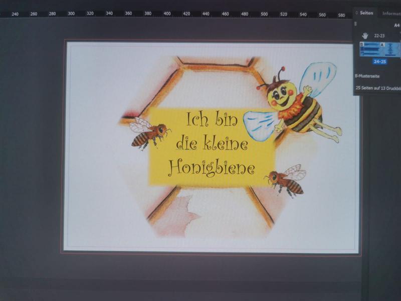 Cover: Ich bin die kleine Honigbiene