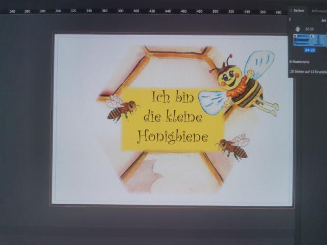 Cover: Ich bin die kleine Honigbiene