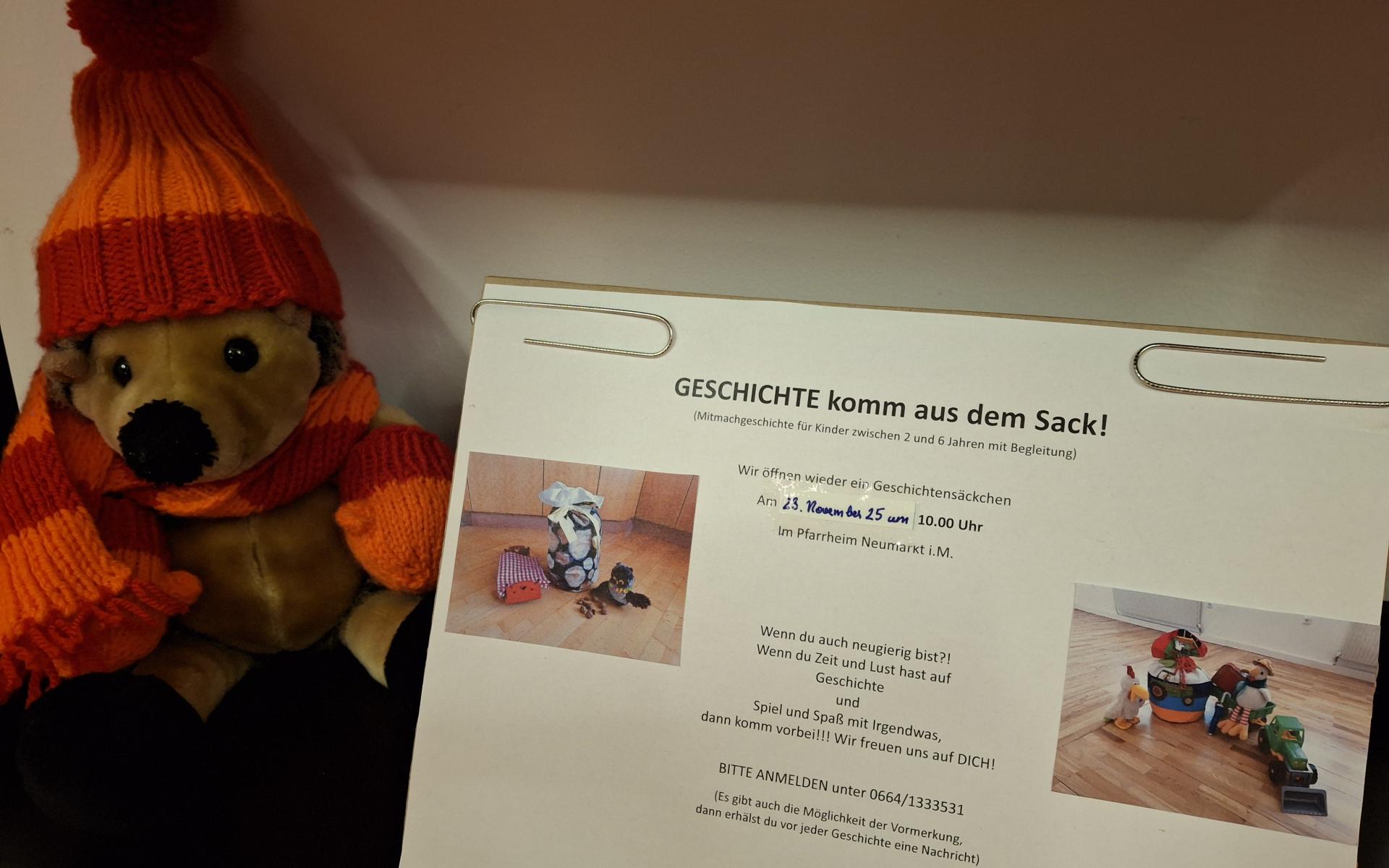 Geschichte komm aus dem Sack
