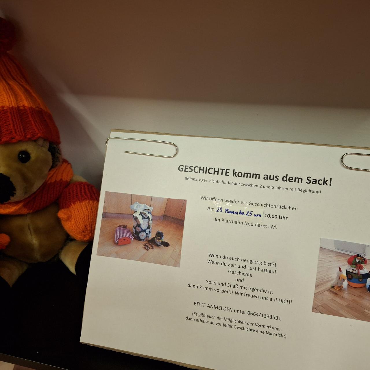 Geschichte komm aus dem Sack